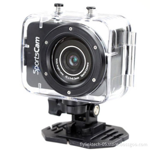 Action Sports Camera, 10m Water-resistant, 2.4" TFT LCD Touchscreen, 1,500mAh, 32GB TF Card Maximum